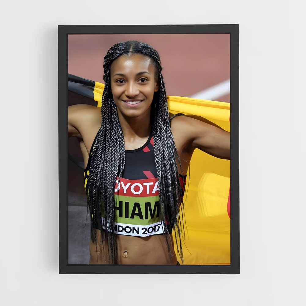 Poster Élan de Fiereté – affiche Athlétisme (vue 2)